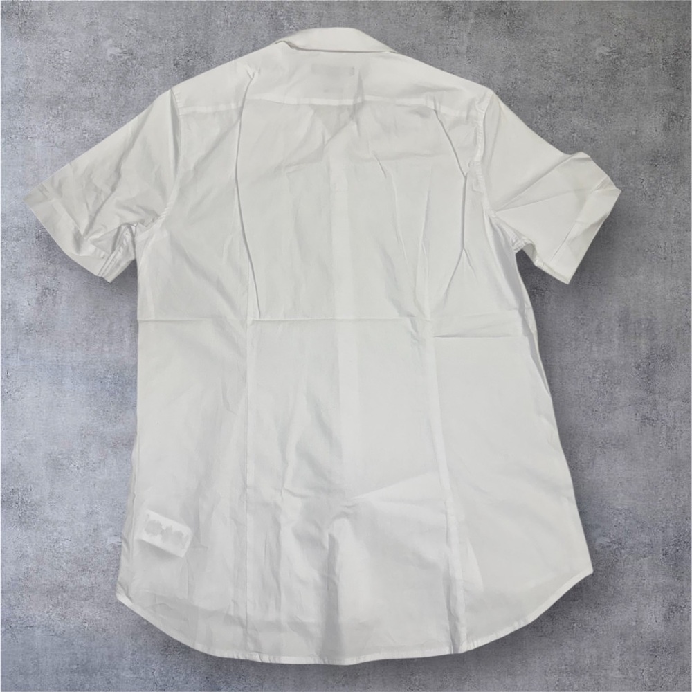 Michael Kors Men’s White Short Sleeve Shirt Sz. M - Picture 2 of 3